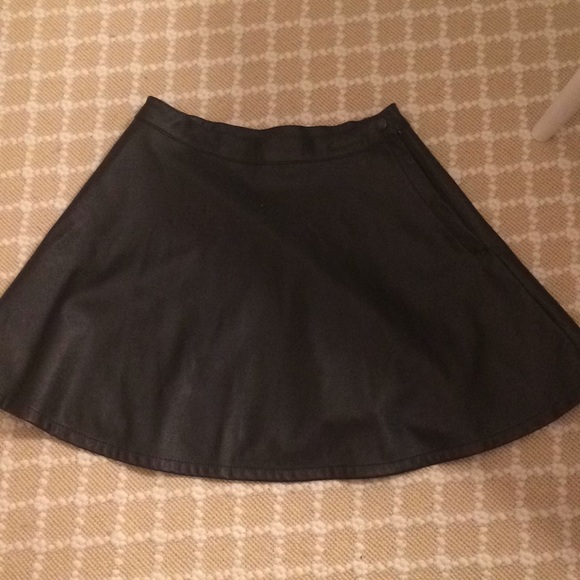 American Apparel Leather Skirt - Picture 1 of 1